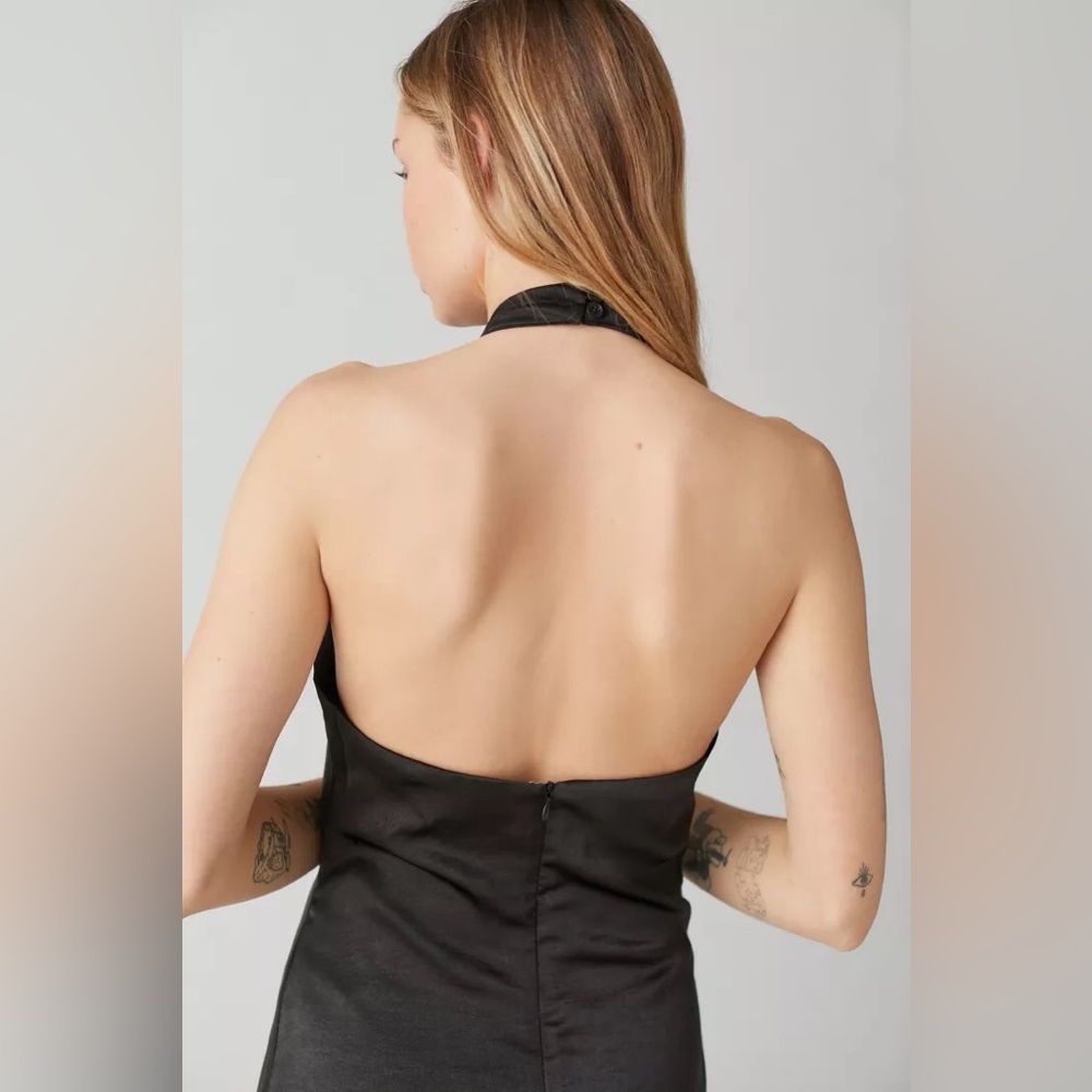 Urban Outfitters Olive Green Halter Dress - Picture 10 of 12